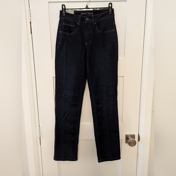 Santana Straight Leg Tummy Control Jeans - Picture 4 of 6